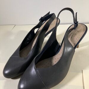Clarks Slingback Heels
